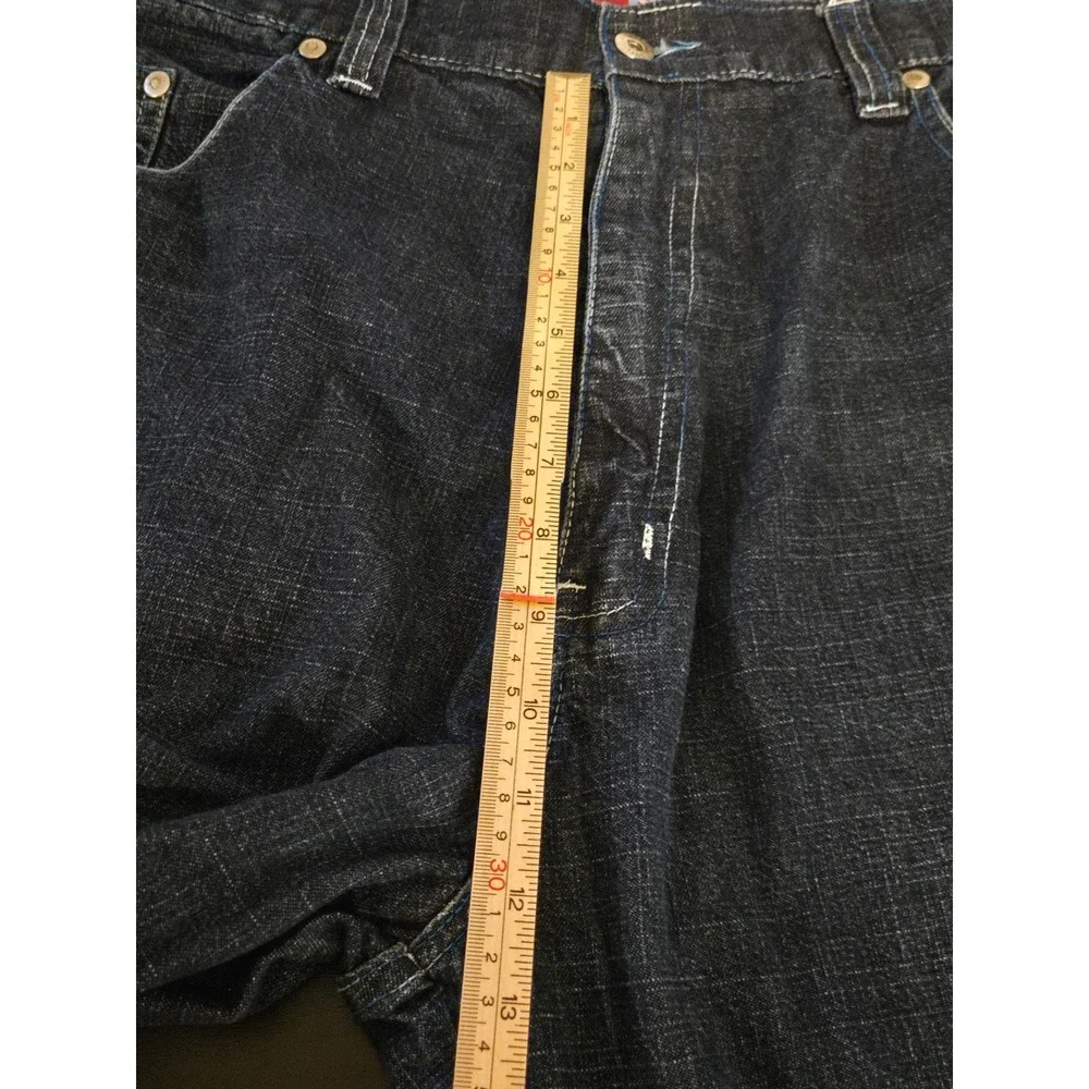 Evolution 1972 Extra Baggy Jeans Mens 38x29 Dark Wash‎ Wide Leg Denim Streetwear